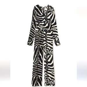 H&M Studio Collection Zebra Jumpsuit- S